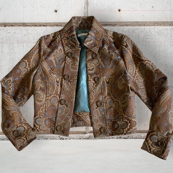 Classiques Entier Jackets & Blazers - Retro brown paisley jacket